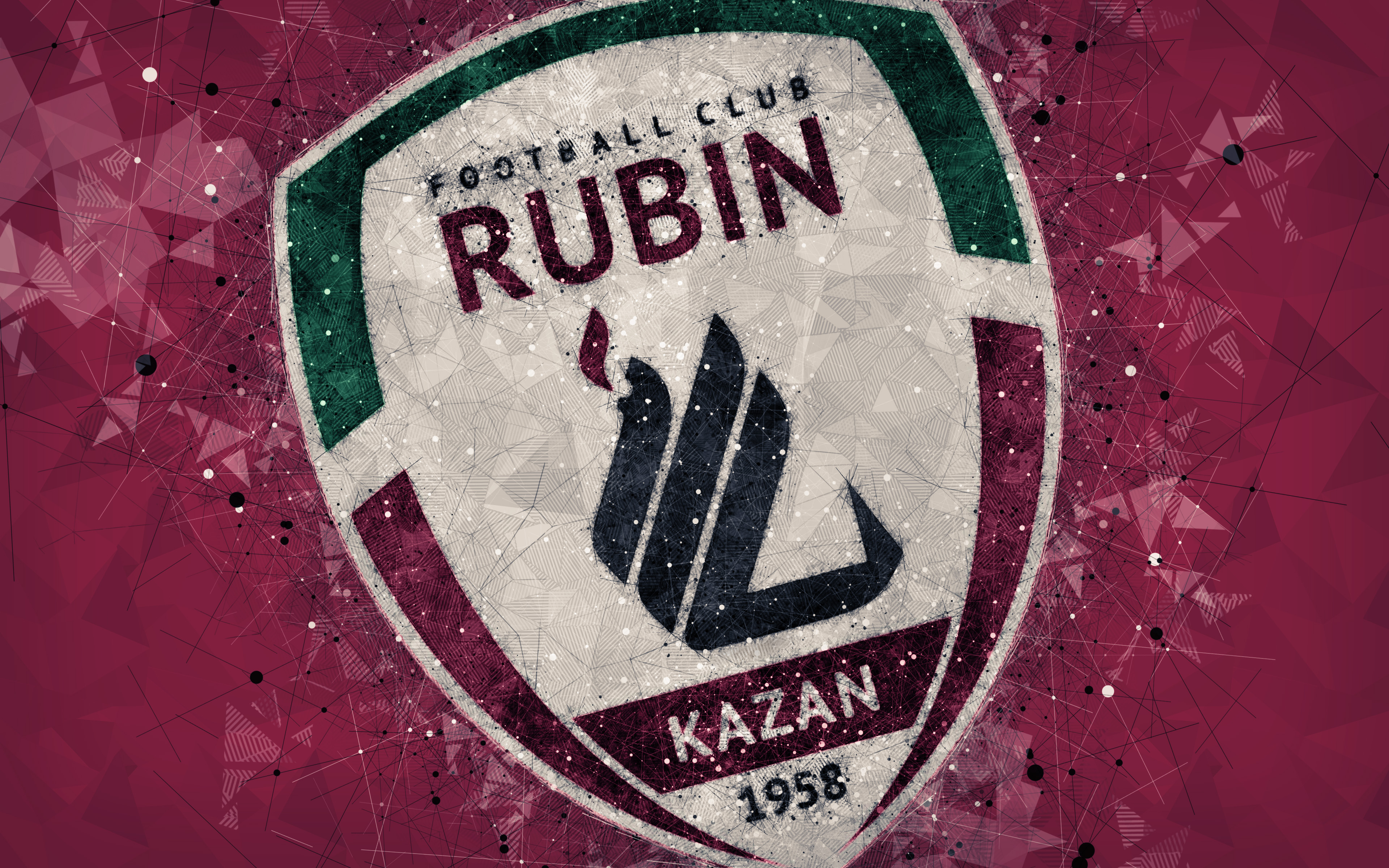 Download mobile wallpaper Sports, Logo, Emblem, Soccer, Fc Rubin Kazan for free.