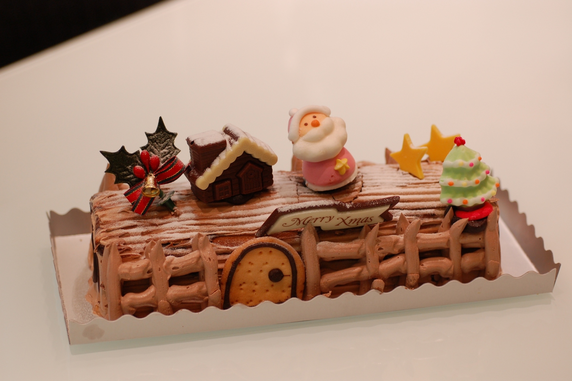Download mobile wallpaper Food, Santa Claus, Christmas, Cake, Merry Christmas for free.