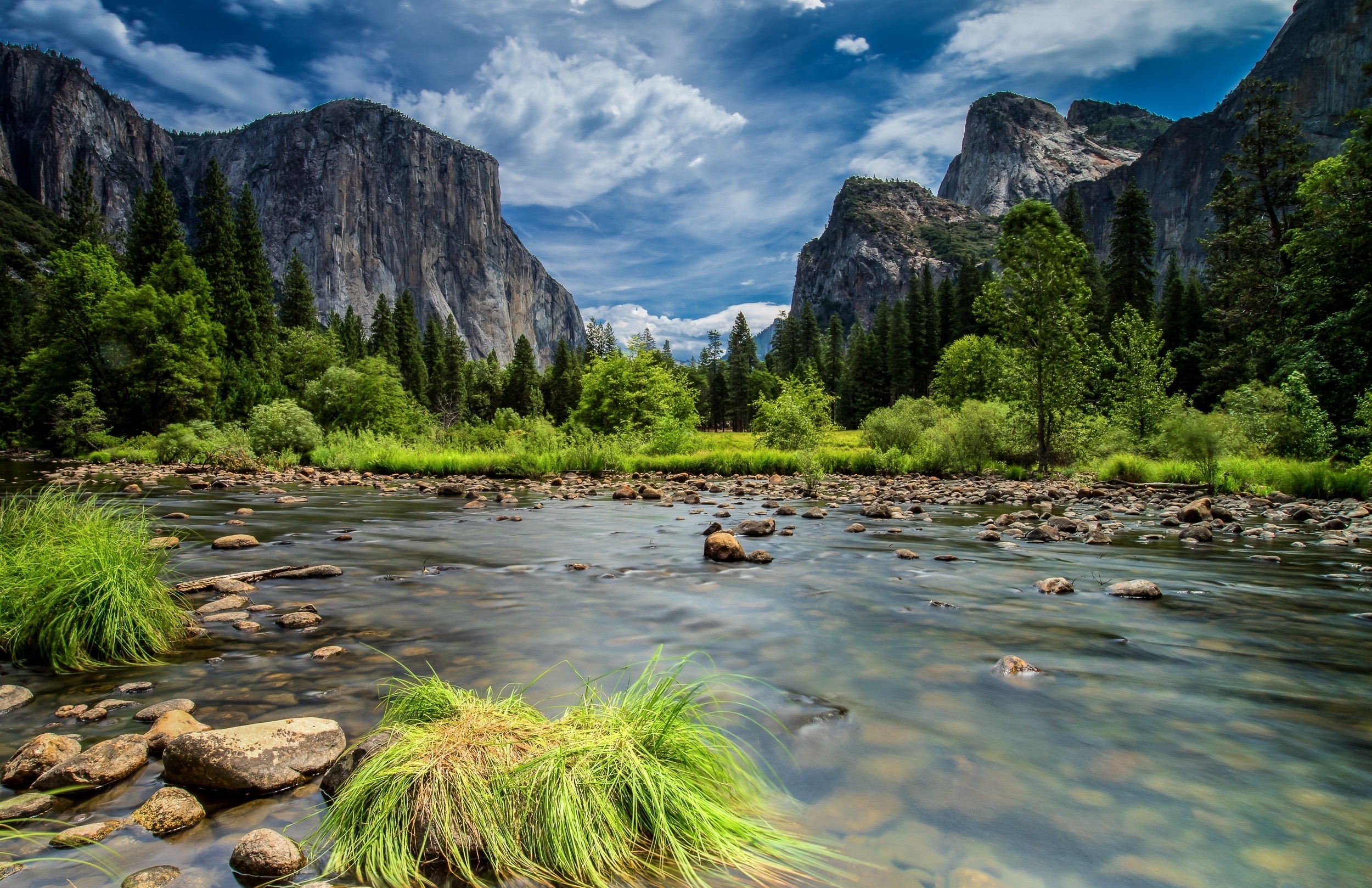 Популярные заставки и фоны Йосемитский Национальный Парк на компьютер