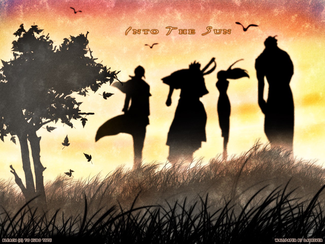 Descarga gratuita de fondo de pantalla para móvil de Animado, Bleach: Burîchi, Ichigo Kurosaki, Orihime Inoue, Uryu Ishida, Yasutora Sado.