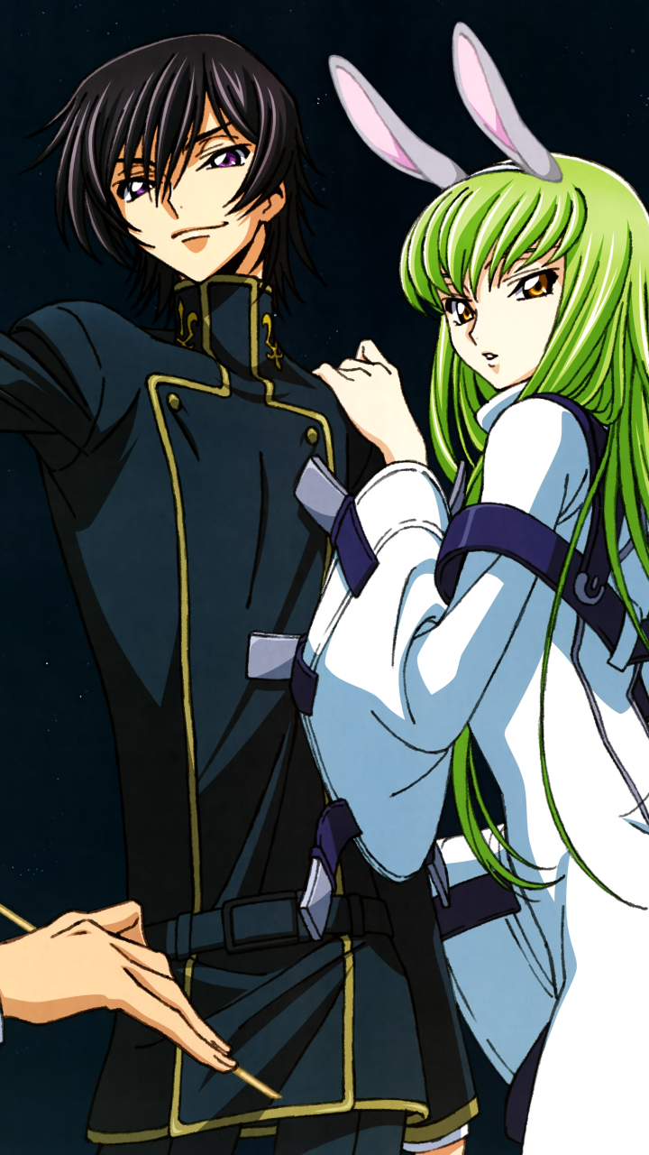 Baixar papel de parede para celular de Anime, Lelouch Lamperouge, Código Geass, C C (Código Geass) gratuito.