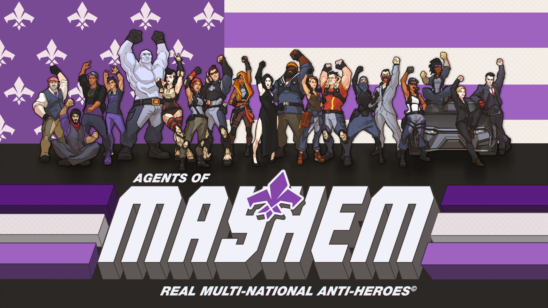 860447 baixar papel de parede videogame, agents of mayhem - protetores de tela e imagens gratuitamente