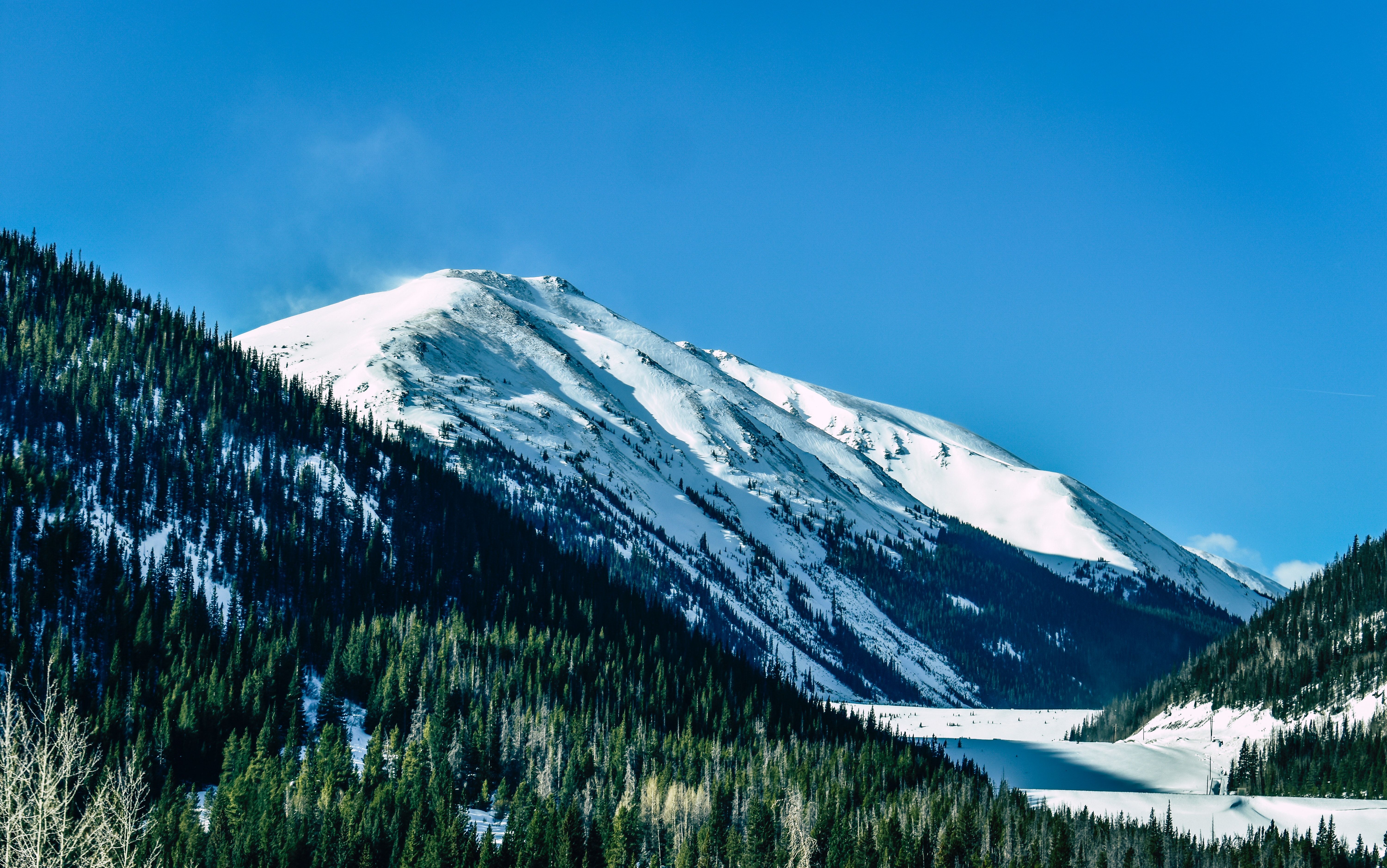 Téléchargez gratuitement l'image Hiver, Montagnes, Montagne, Terre/nature, Neiger sur le bureau de votre PC