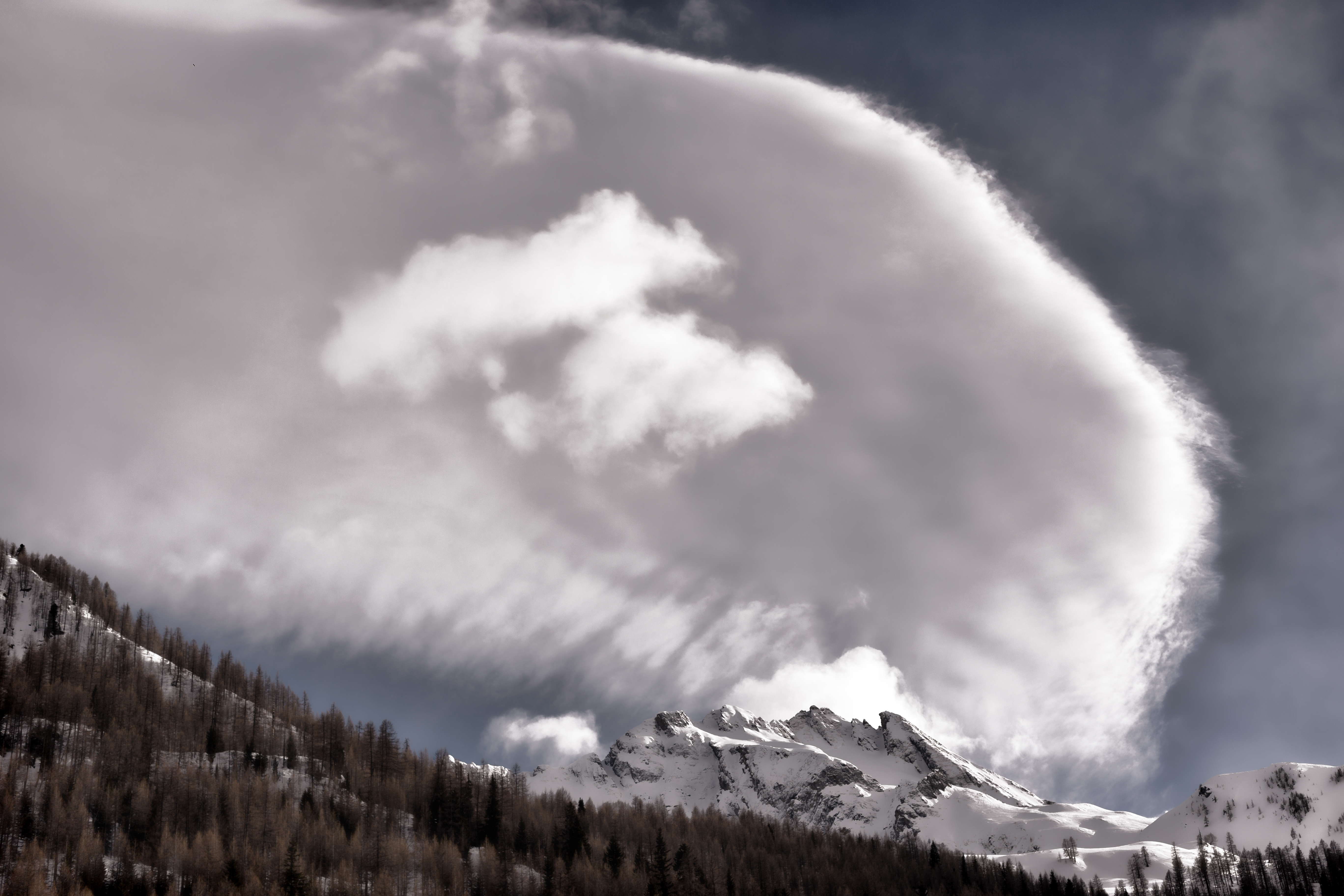 Free download wallpaper Nature, Mountain, Earth, Cloud on your PC desktop