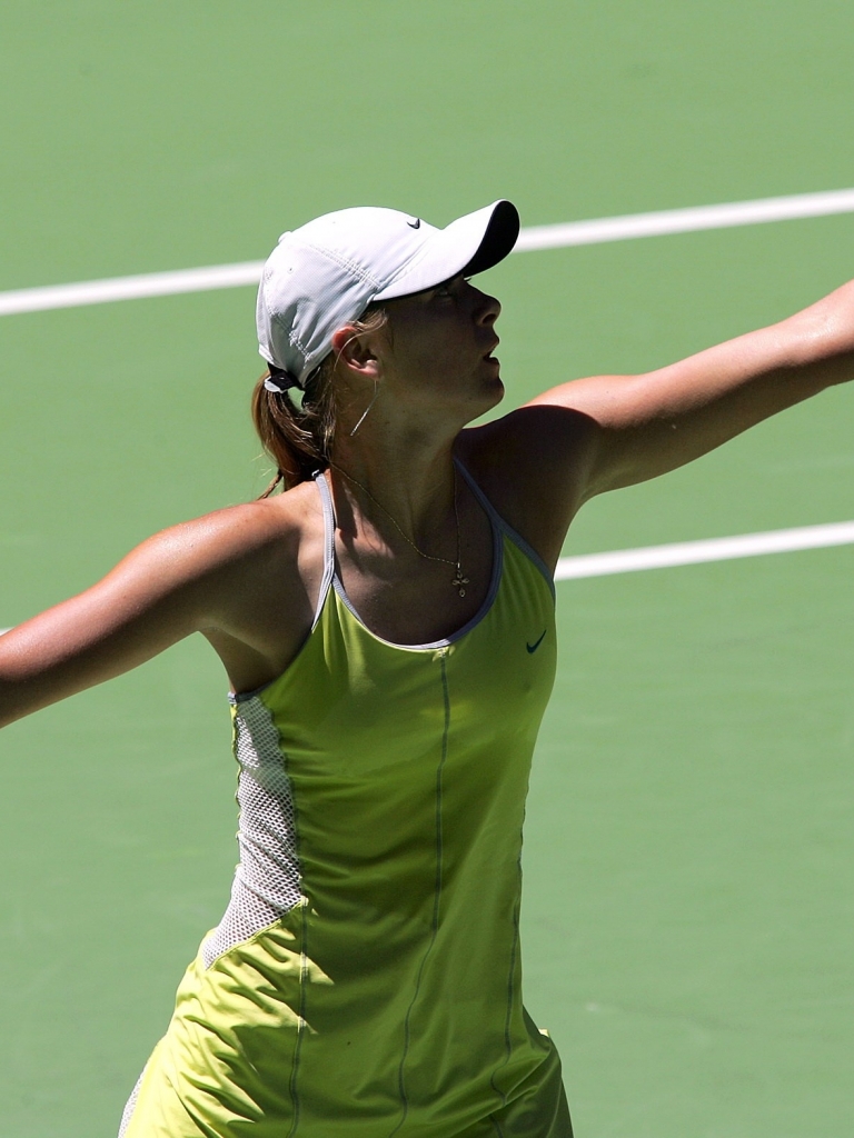Handy-Wallpaper Sport, Tennis, Maria Sharapova kostenlos herunterladen.