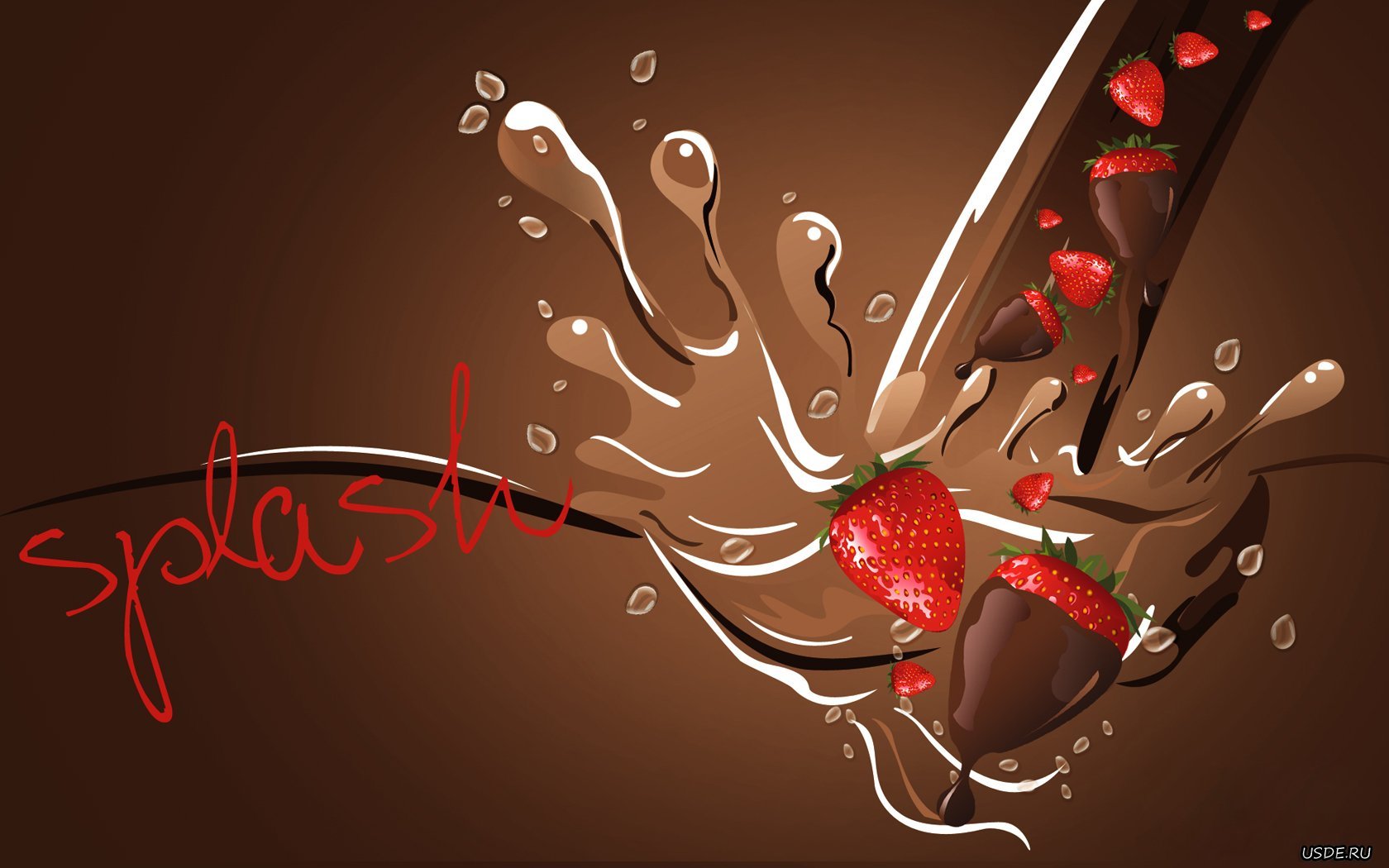 Cool Wallpapers food, pictures, strawberry, orange