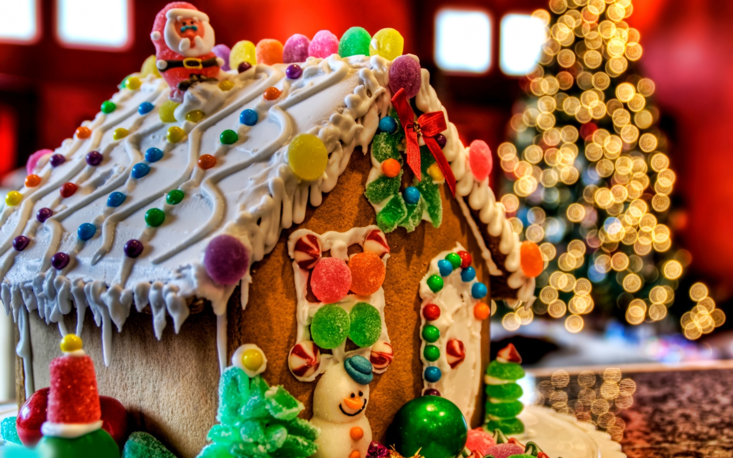Download mobile wallpaper Christmas, Holiday, Gingerbread for free.