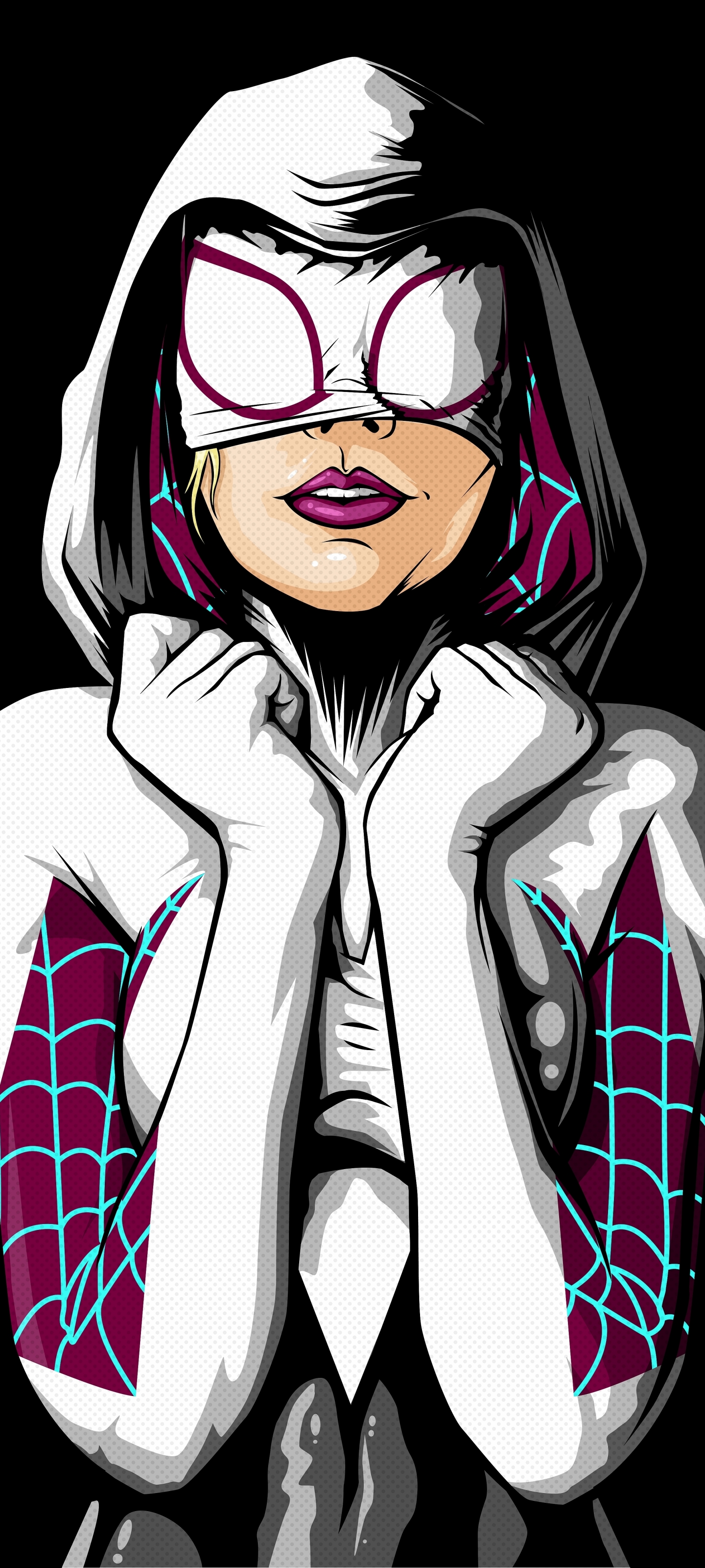 Handy-Wallpaper Comics, Spider Gwen kostenlos herunterladen.