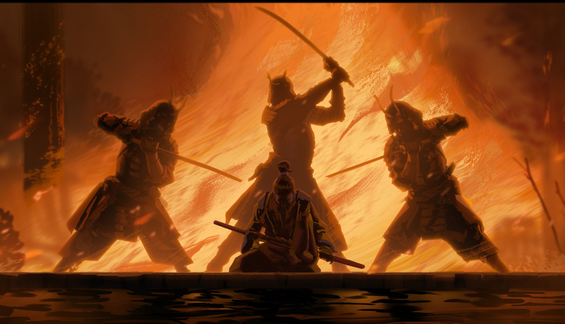 Download mobile wallpaper Fantasy, Warrior, Samurai for free.