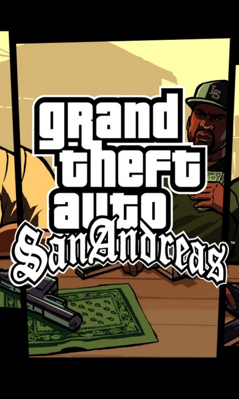 Скачать картинку Видеоигры, Великий Автоугонщик: Сан Андреас, Grand Theft Auto, Сладкий Джонсон, Биг Смоук (Grand Theft Auto), Райдер (Grand Theft Auto) в телефон бесплатно.