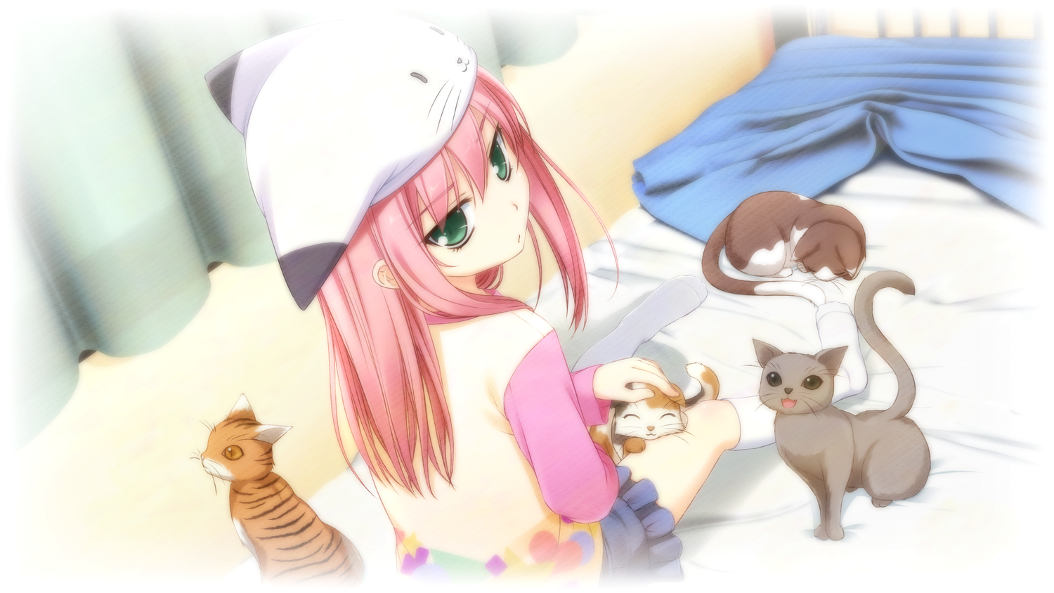 HD Desktop Wallpaper Anime Shunki Gentei Poco A Poco Nonomiya Ai Natsume Yuuki Download