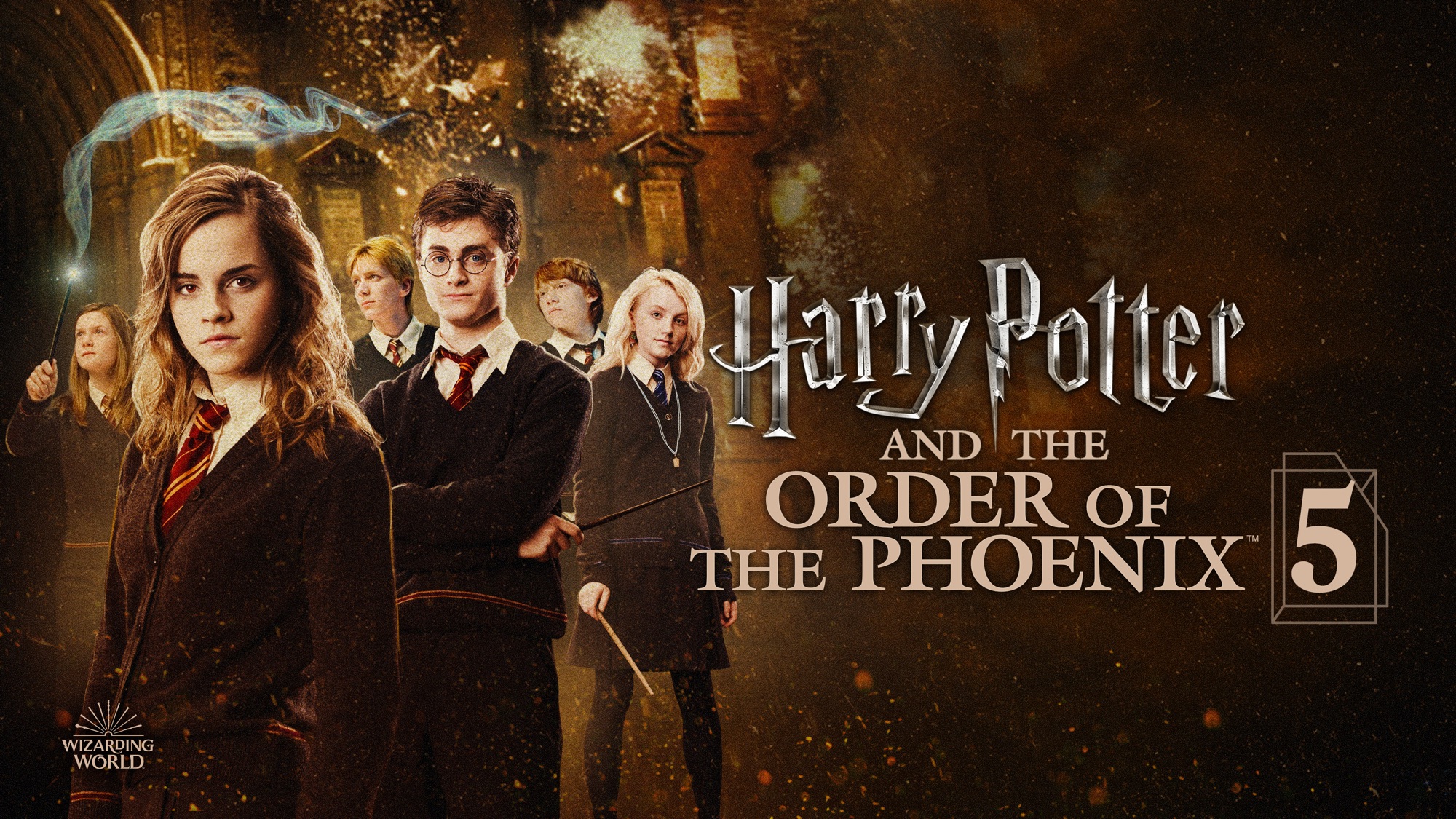 Baixar papel de parede para celular de Harry Potter, Emma Watson, Daniel Radcliffe, Filme, Hermione Granger, Harry Potter E A Ordem Da Fênix gratuito.