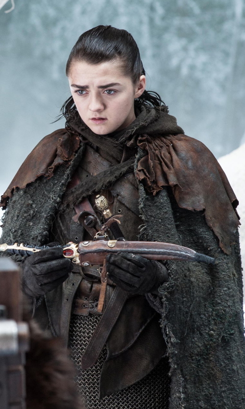 Descarga gratuita de fondo de pantalla para móvil de Juego De Tronos, Series De Televisión, Maisie Williams, Arya Stark.