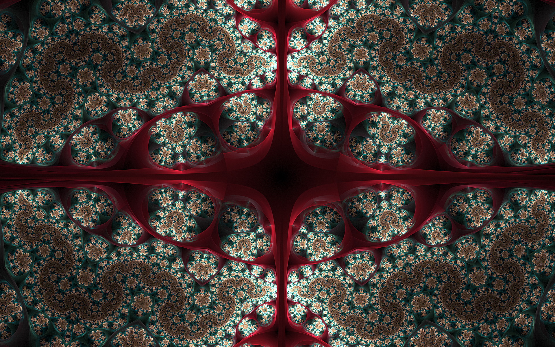 Download mobile wallpaper Fractal, Abstract for free.