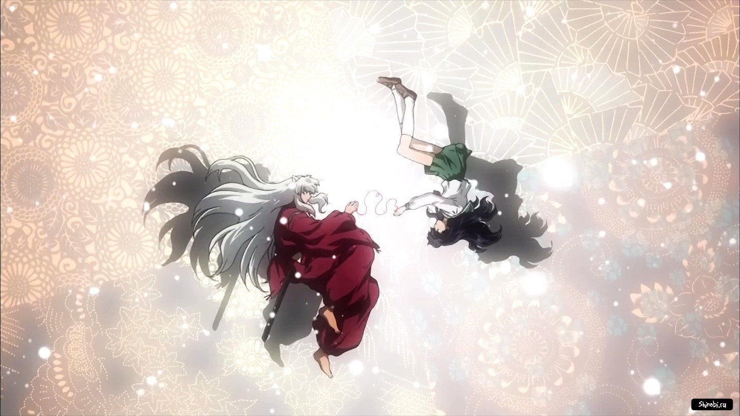 inuyasha, cartoon, anime, white wallpapers for tablet