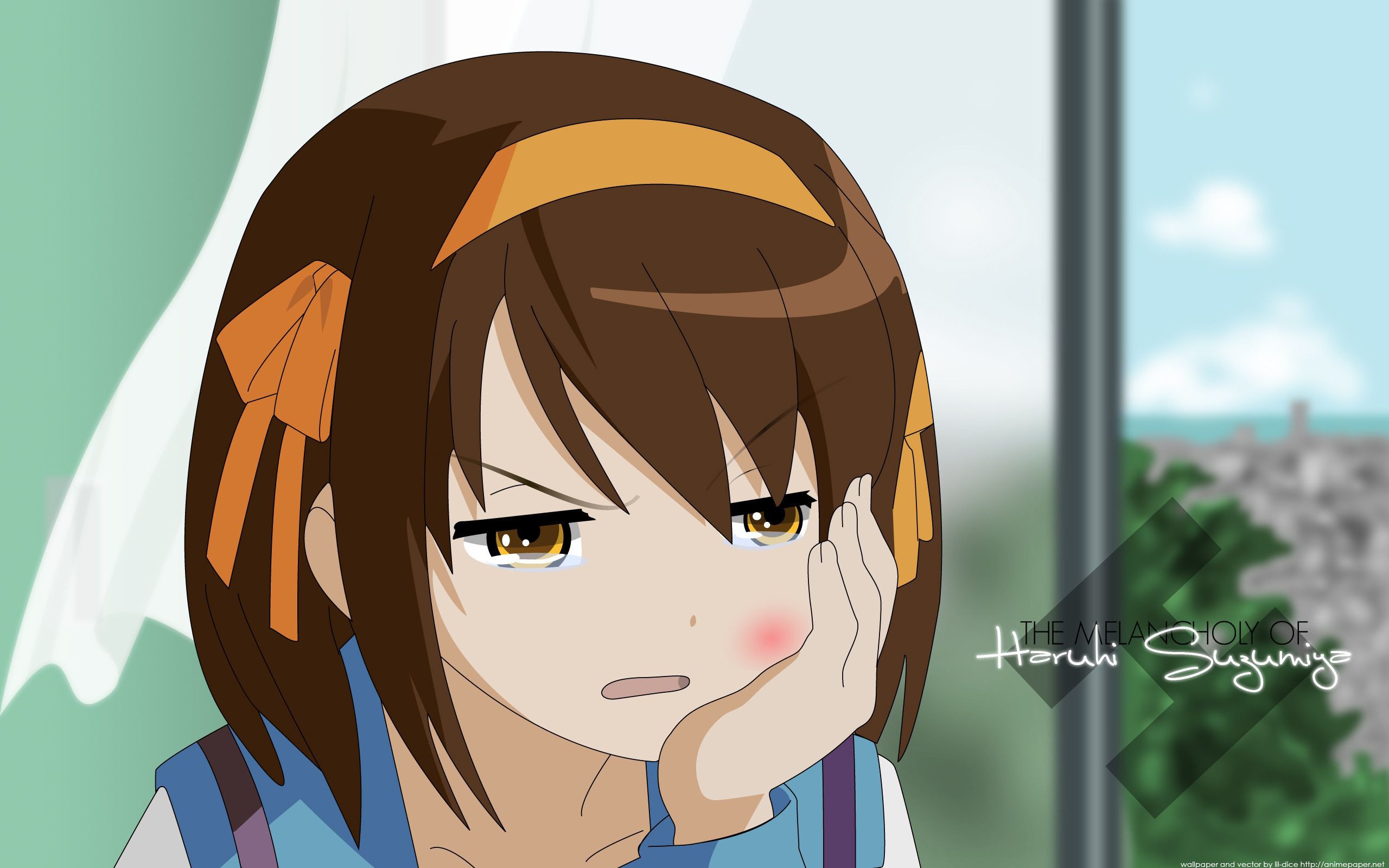 Baixar papel de parede para celular de Anime, Haruhi Suzumiya, Suzumiya Haruhi No Yûutsu gratuito.