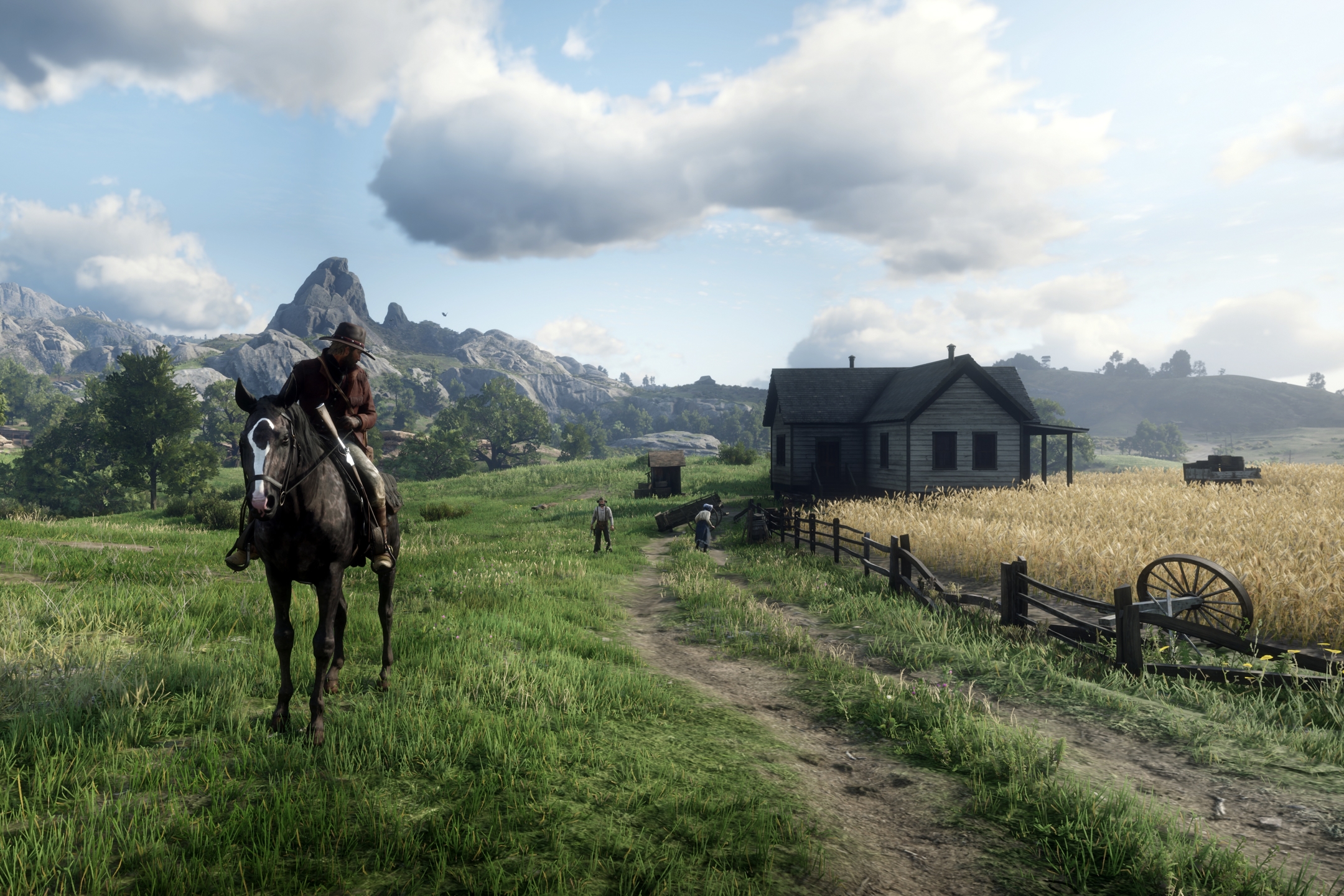 Download mobile wallpaper Video Game, Red Dead Redemption 2, Red Dead for free.