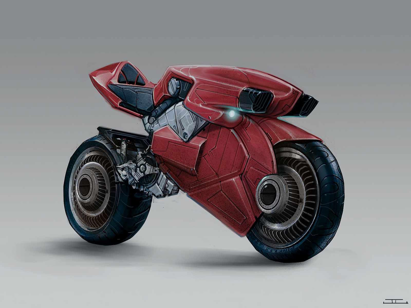 Download mobile wallpaper Motorcycle, Sci Fi, Vehicle for free.