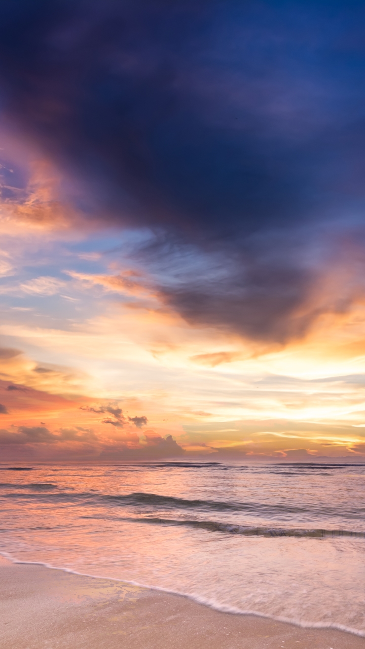 Handy-Wallpaper Natur, Horizont, Ozean, Wolke, Himmel, Erde/natur kostenlos herunterladen.