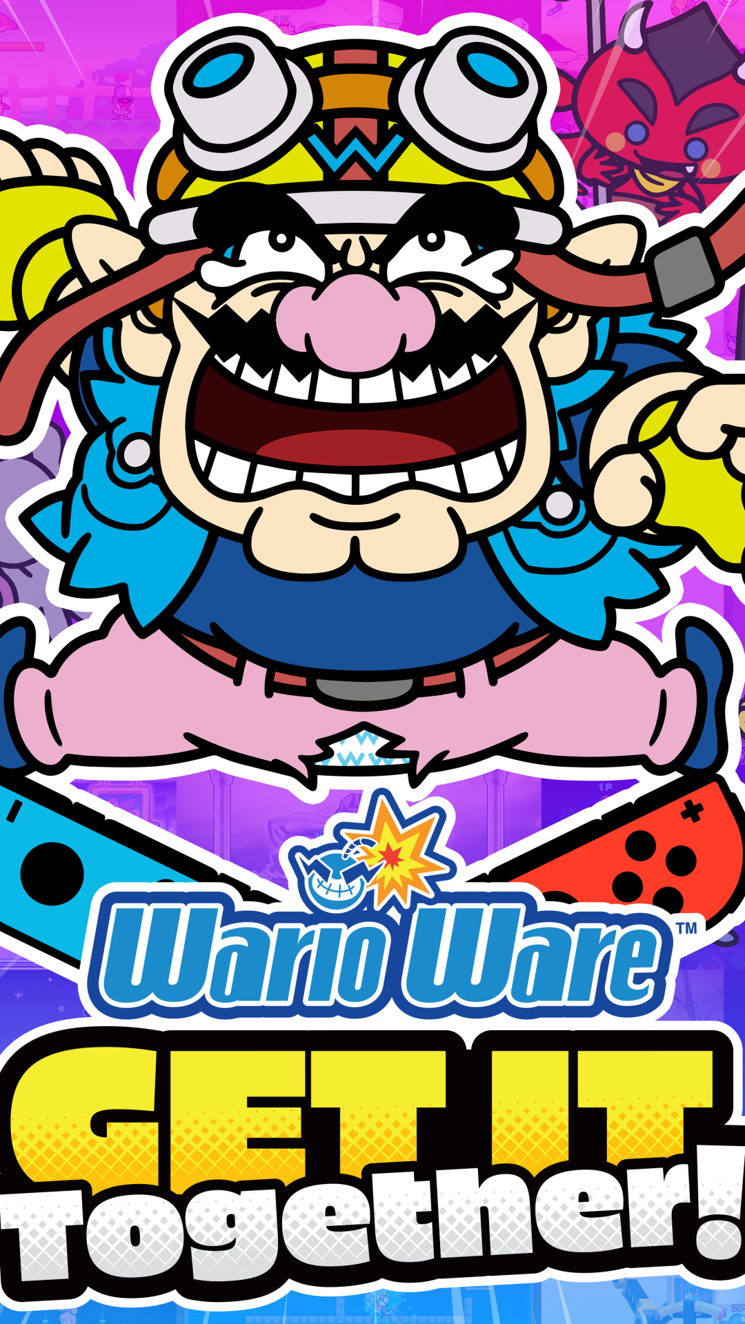 Download mobile wallpaper Video Game, Warioware: Get It Together! for free.