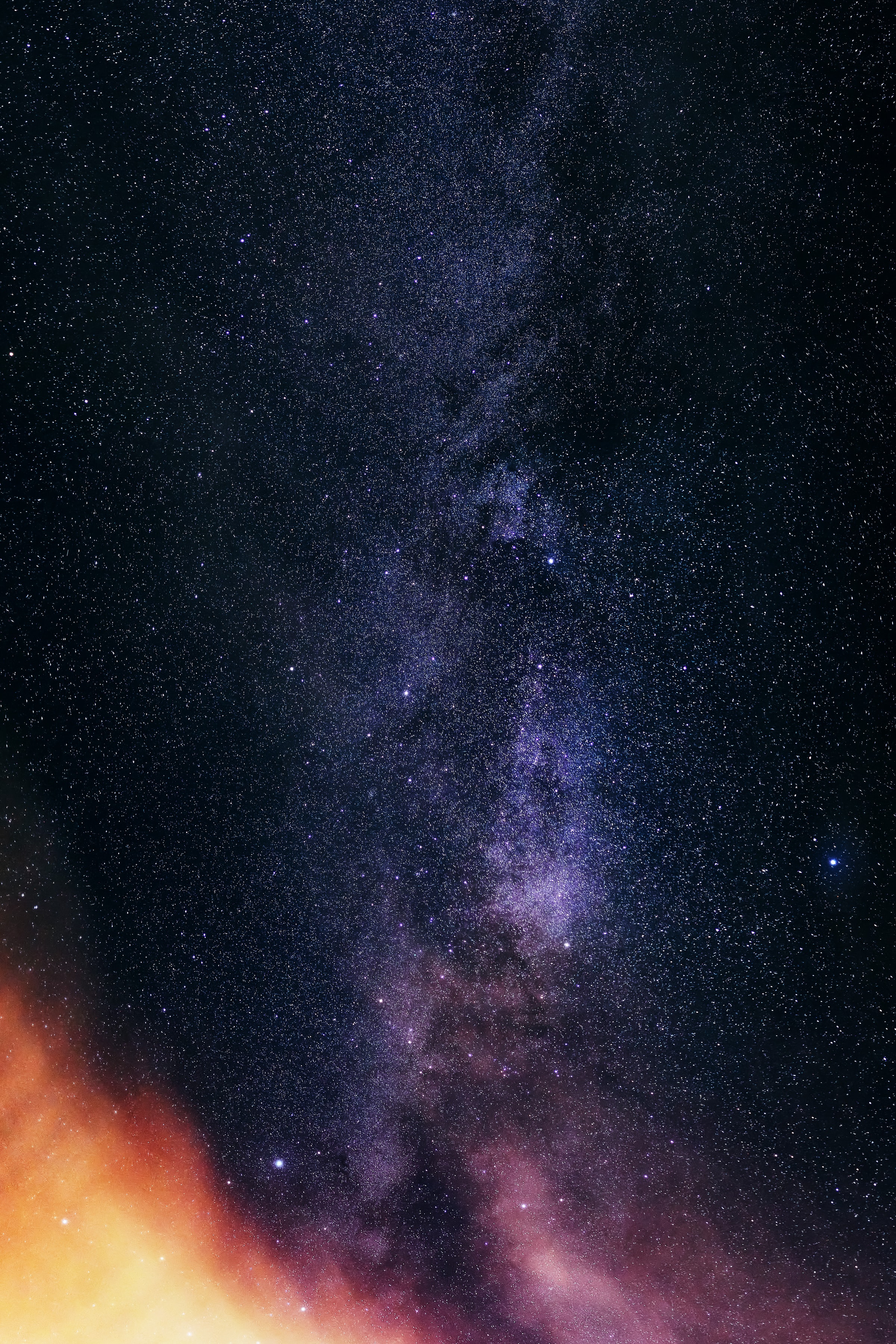 Download mobile wallpaper Stars, Starry Sky, Nebula, Universe, Galaxy for free.