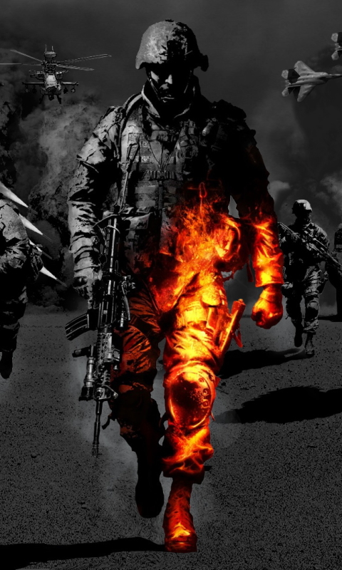 Téléchargez des papiers peints mobile Champ De Bataille, Jeux Vidéo, Battlefield: Bad Company 2 gratuitement.