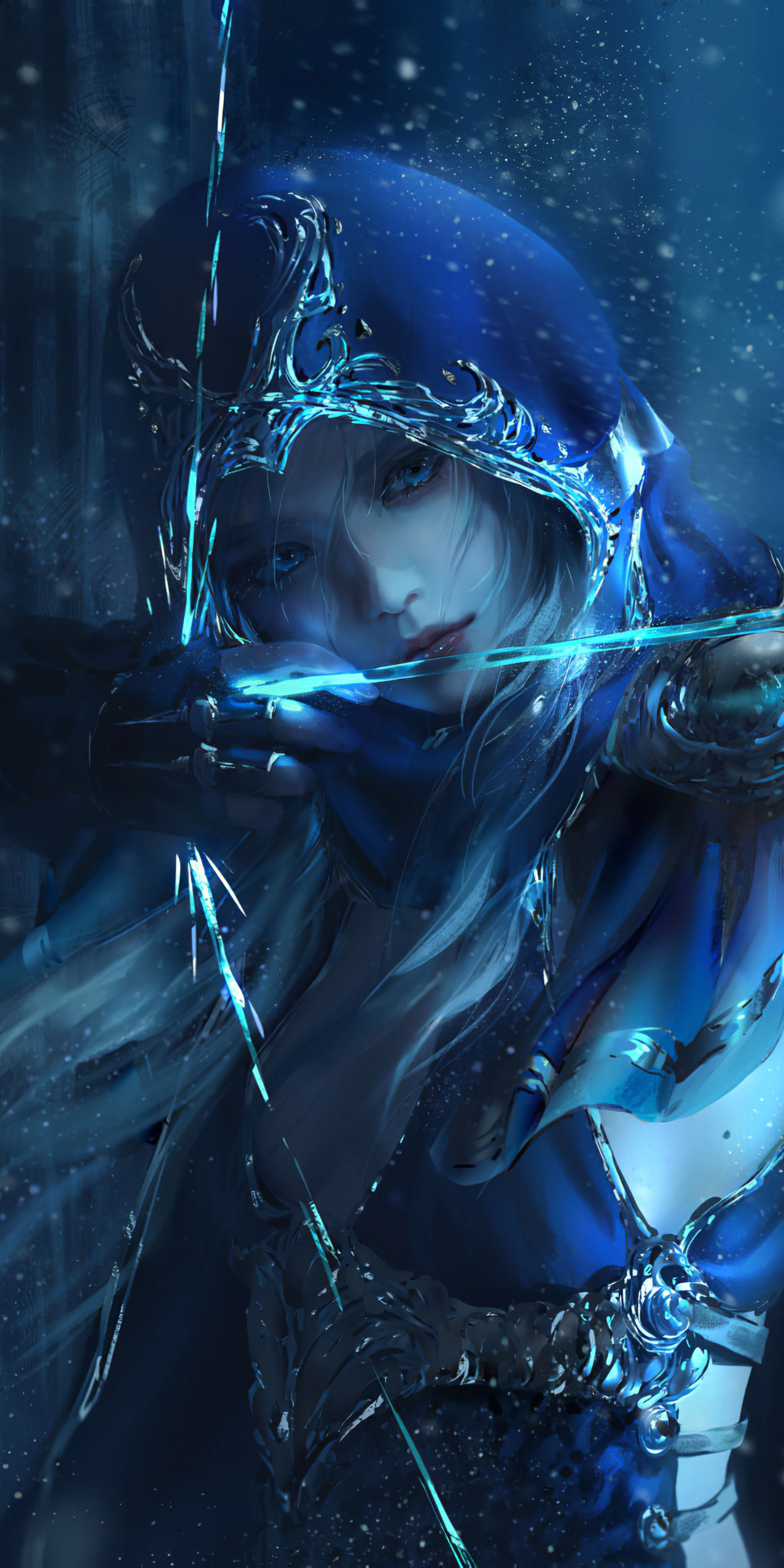 Download mobile wallpaper League Of Legends, Video Game, Woman Warrior, Ashe (League Of Legends) for free.