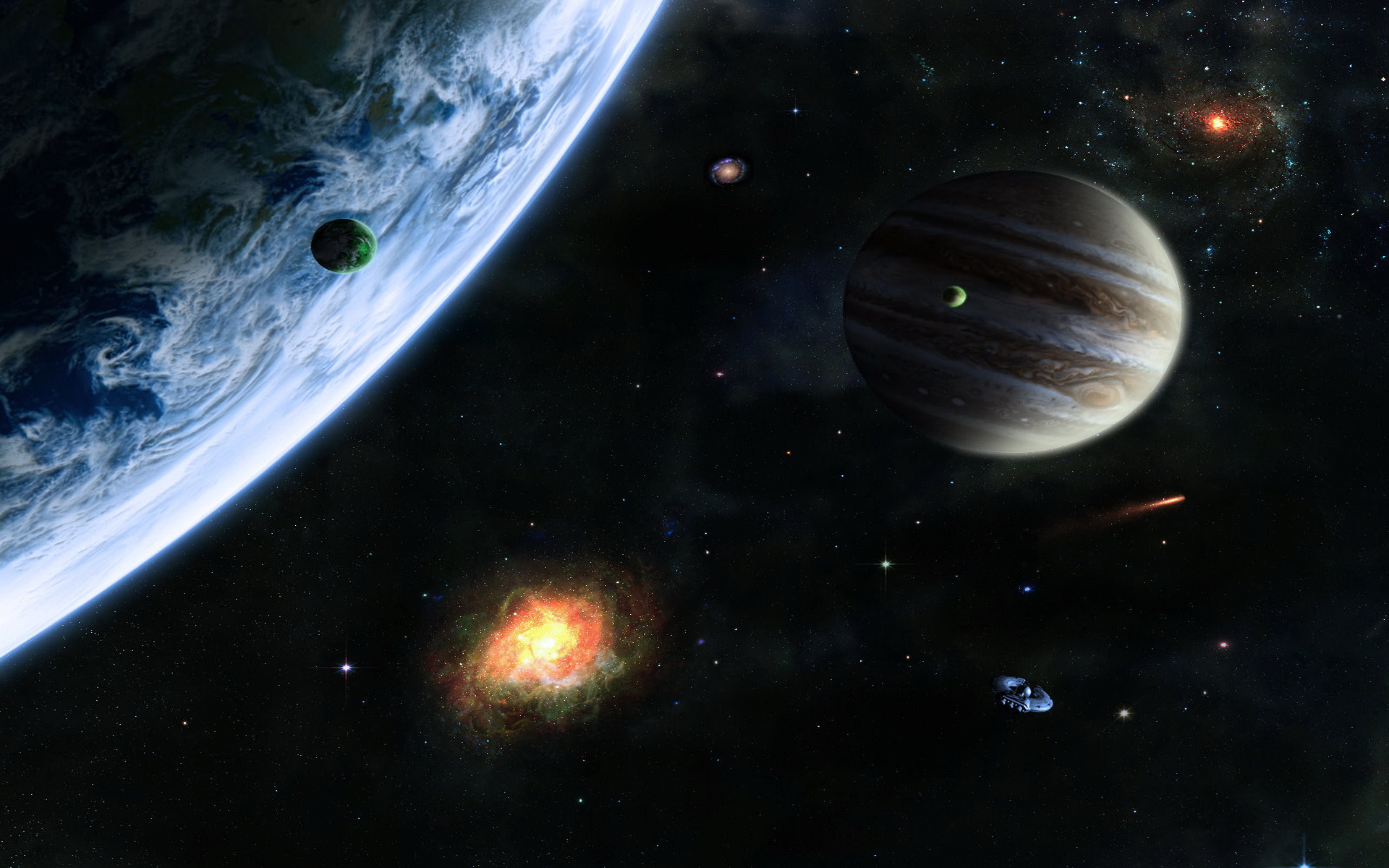 Descarga gratuita de fondo de pantalla para móvil de Planetas, Ciencia Ficción.