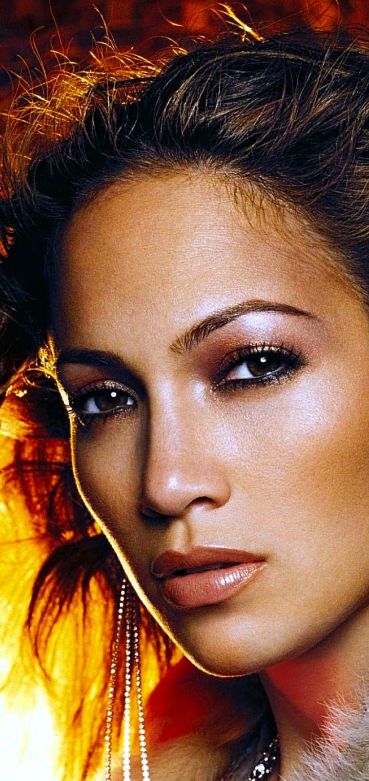 Download mobile wallpaper Jennifer Lopez, Face, Model, Celebrity for free.