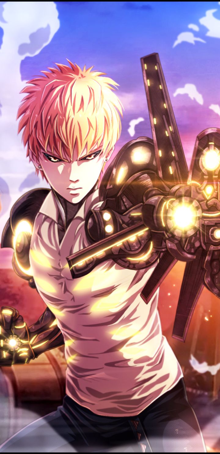 Download mobile wallpaper Anime, One Punch Man, Genos (One Punch Man) for free.