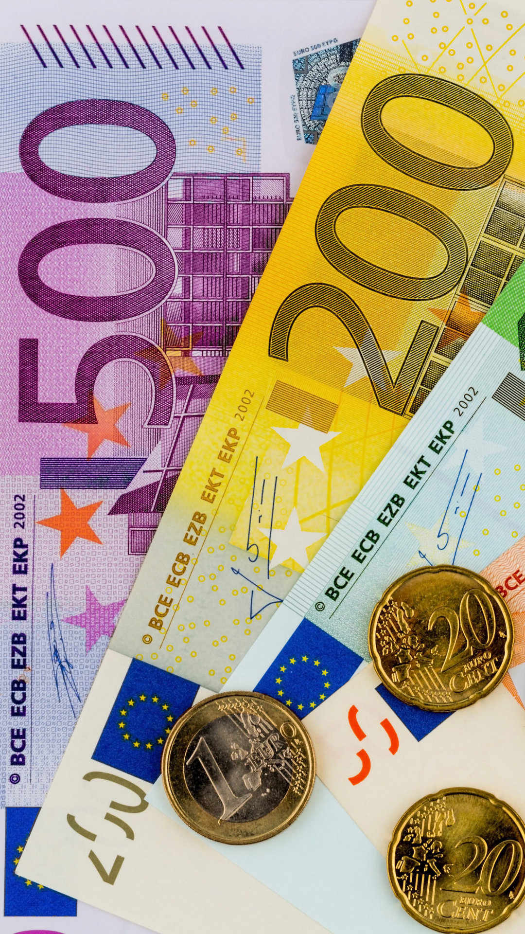 Скачать картинку Евро, Сделано Человеком, Валюты в телефон бесплатно.