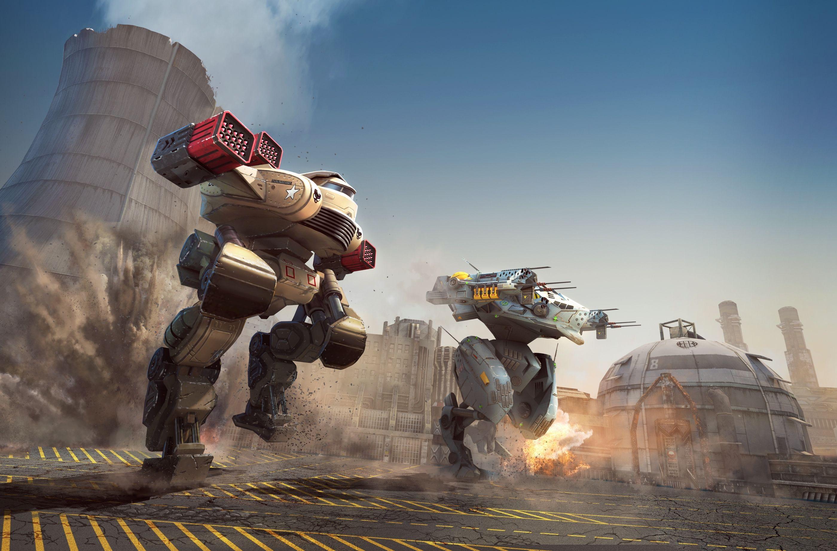 Laden Sie das Computerspiele, Kriegsroboter-Bild kostenlos auf Ihren PC-Desktop herunter