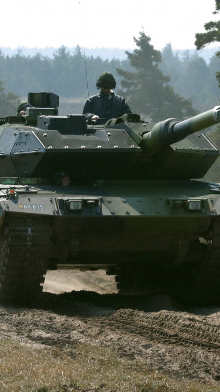 Handy-Wallpaper Leopard 2, Panzer, Militär kostenlos herunterladen.