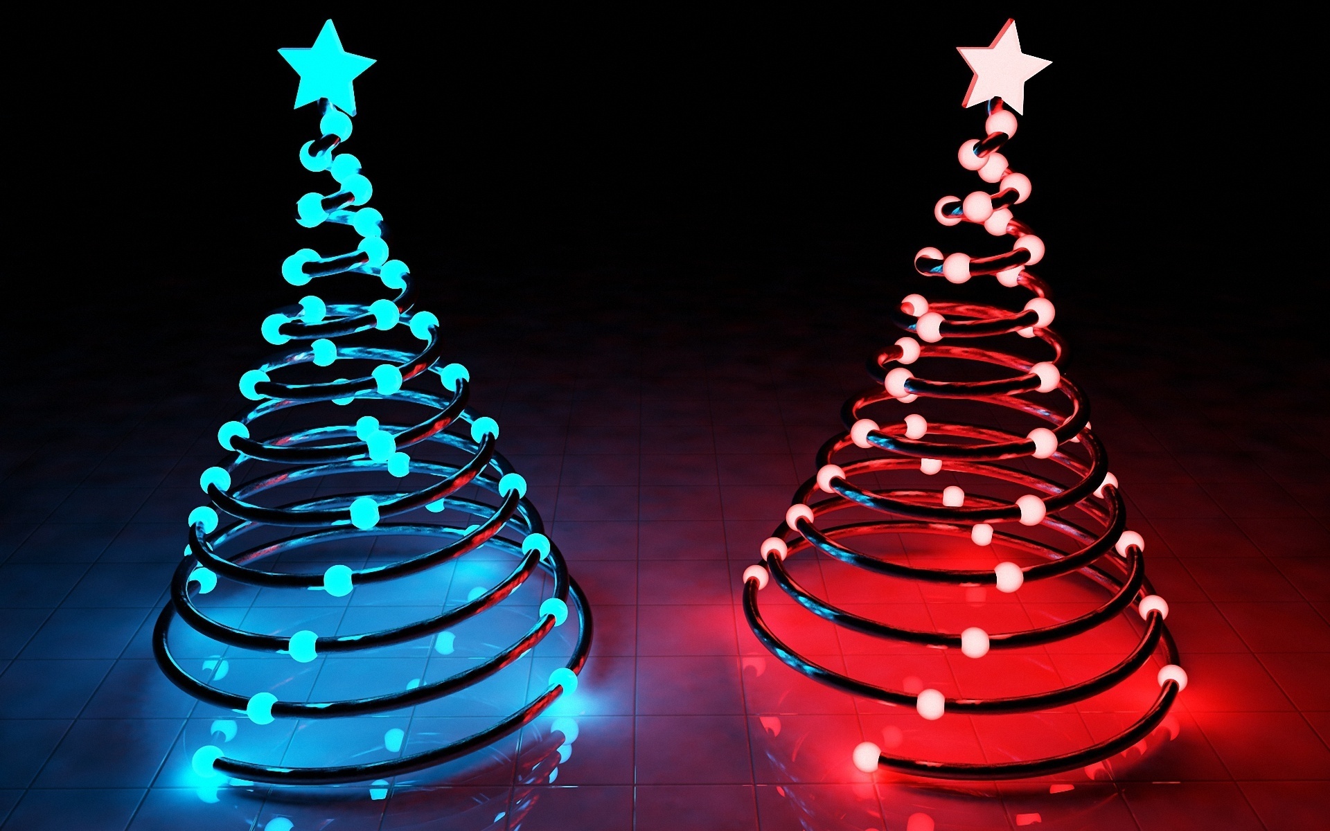 Скачать обои бесплатно Рождество, Рождественская Елка, Праздничные, Рождественские Огни картинка на рабочий стол ПК
