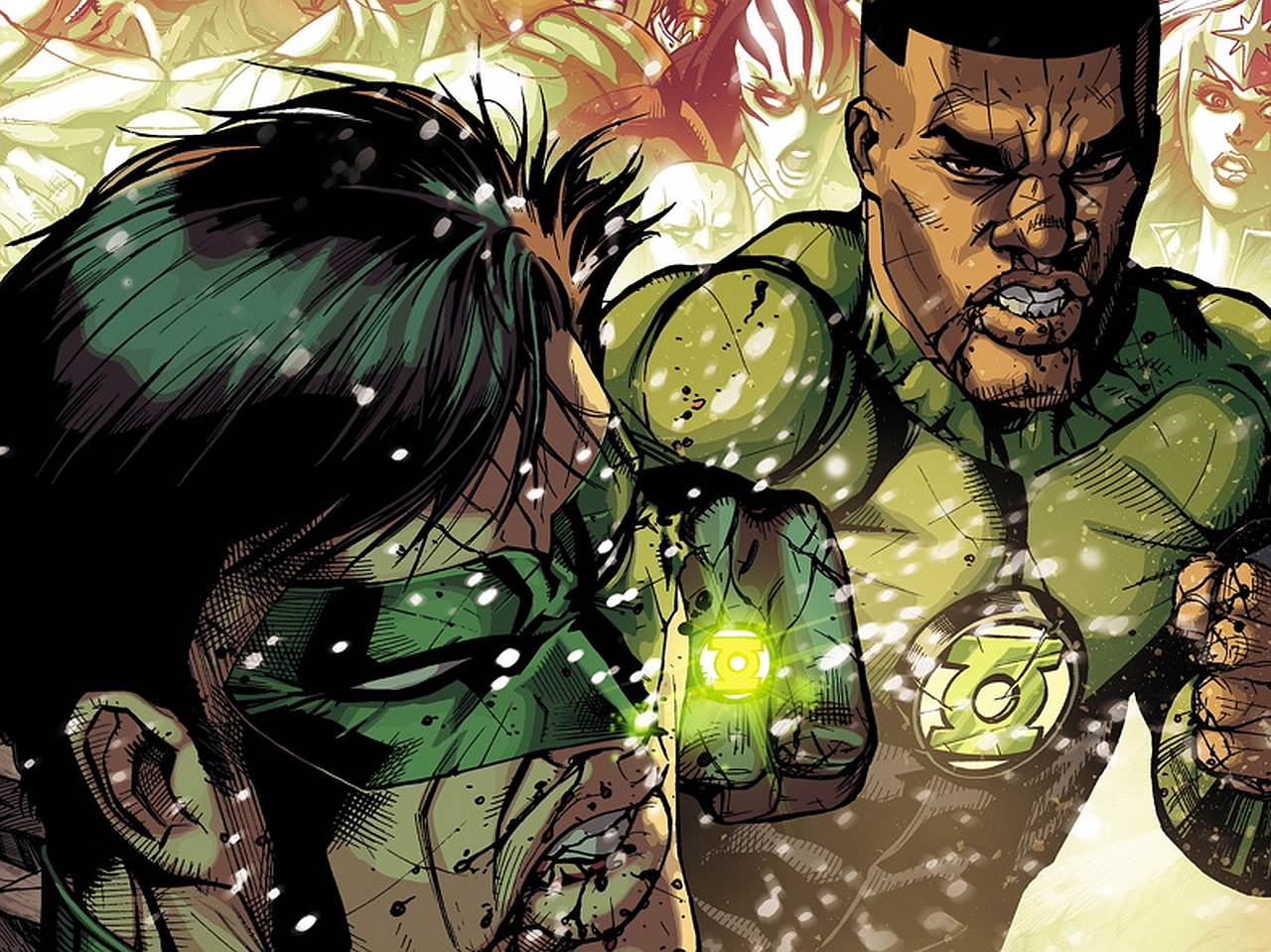 comics, green lantern corps, green lantern, john stewart (green lantern)