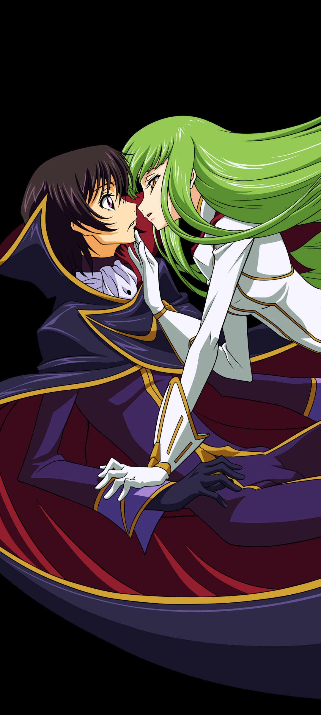 Baixar papel de parede para celular de Anime, Lelouch Lamperouge, Código Geass, C C (Código Geass) gratuito.