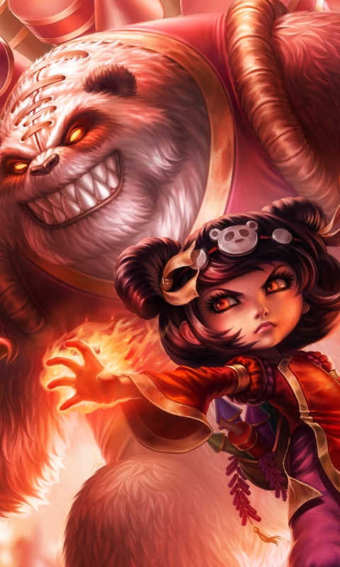 Download mobile wallpaper League Of Legends, Video Game, Annie (League Of Legends) for free.