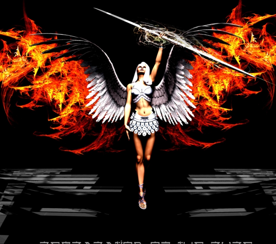 Download mobile wallpaper Fantasy, Angel, Angel Warrior for free.