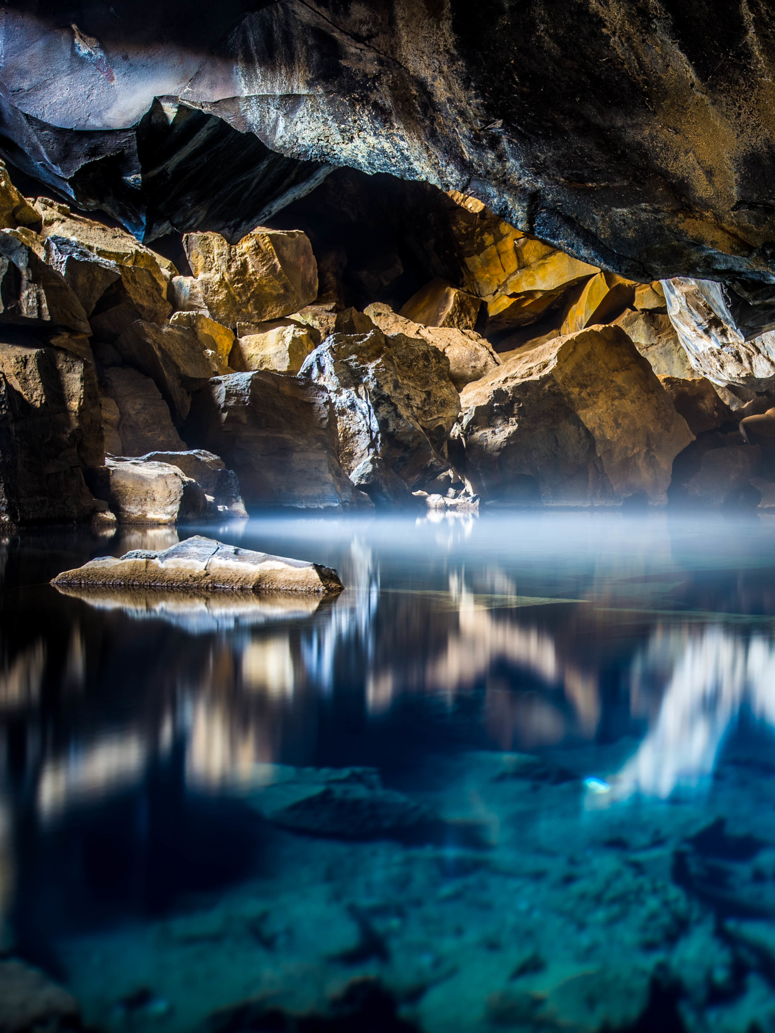 Téléchargez des papiers peints mobile Réflexion, Grotte, La Nature, Terre/nature, Réflection, Grottes gratuitement.