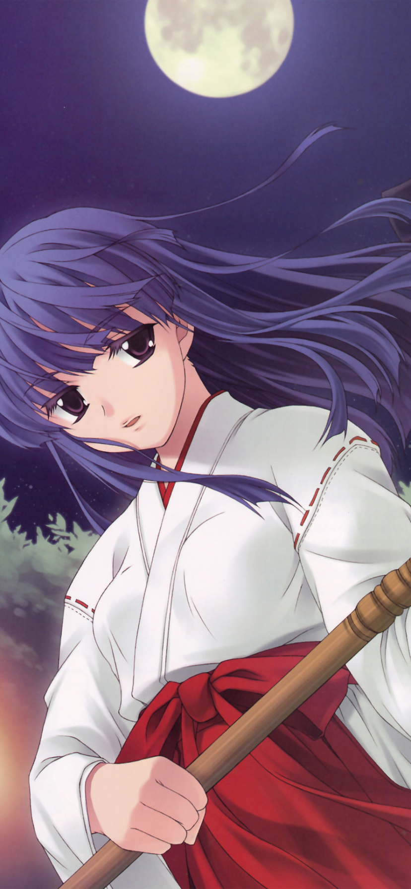 Download mobile wallpaper Anime, Furude Rika, When They Cry, Shrine Maiden for free.