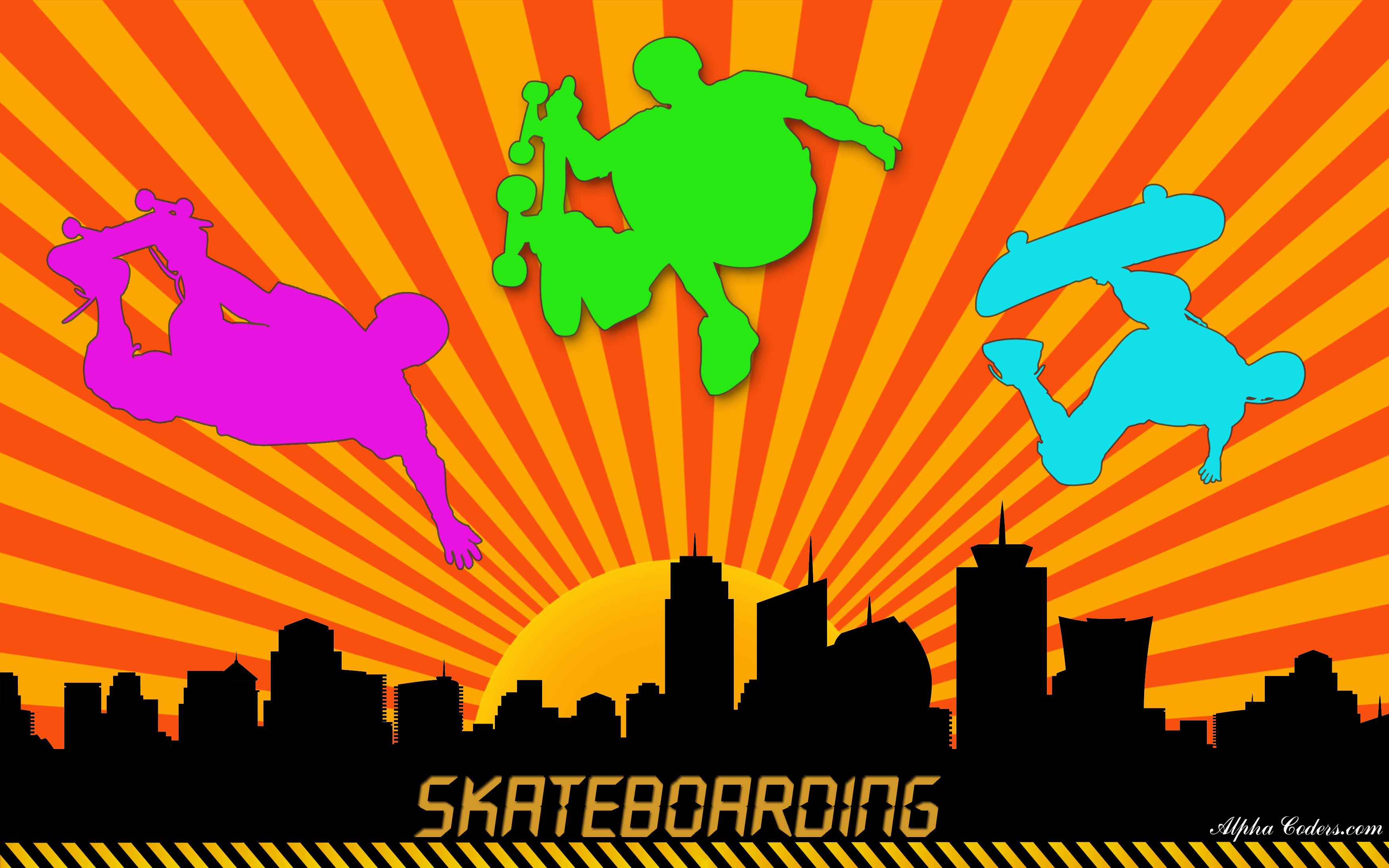 Free download wallpaper Sports, City, Photoshop, Skateboarding on your PC desktop