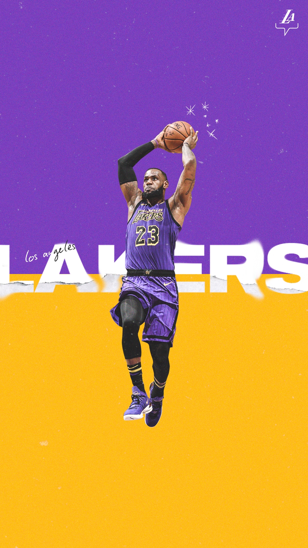 Handy-Wallpaper Sport, Basketball, Nba, Los Angeles Lakers, Lebron James kostenlos herunterladen.