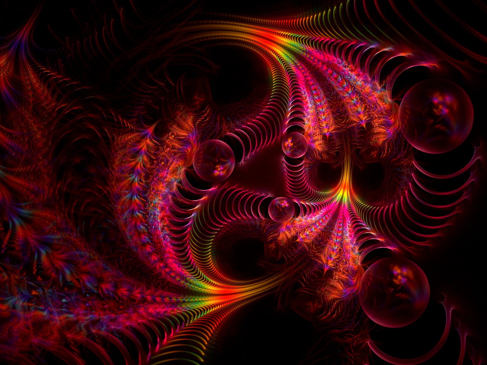 Free download wallpaper Abstract, Fractal, Colorful on your PC desktop