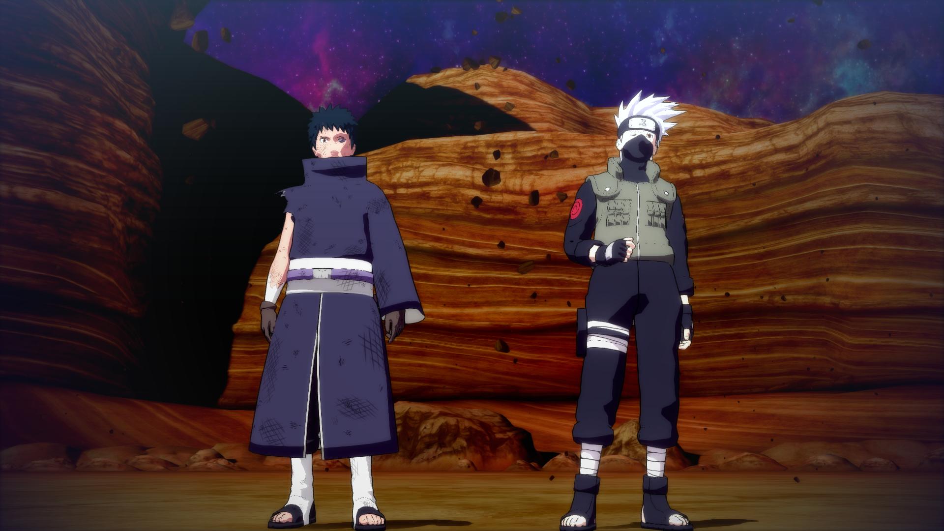 Descarga gratuita de fondo de pantalla para móvil de Videojuego, Kakashi Hatake, Obito Uchiha, Naruto Shippuden: La Tormenta Ninja Definitiva 4.