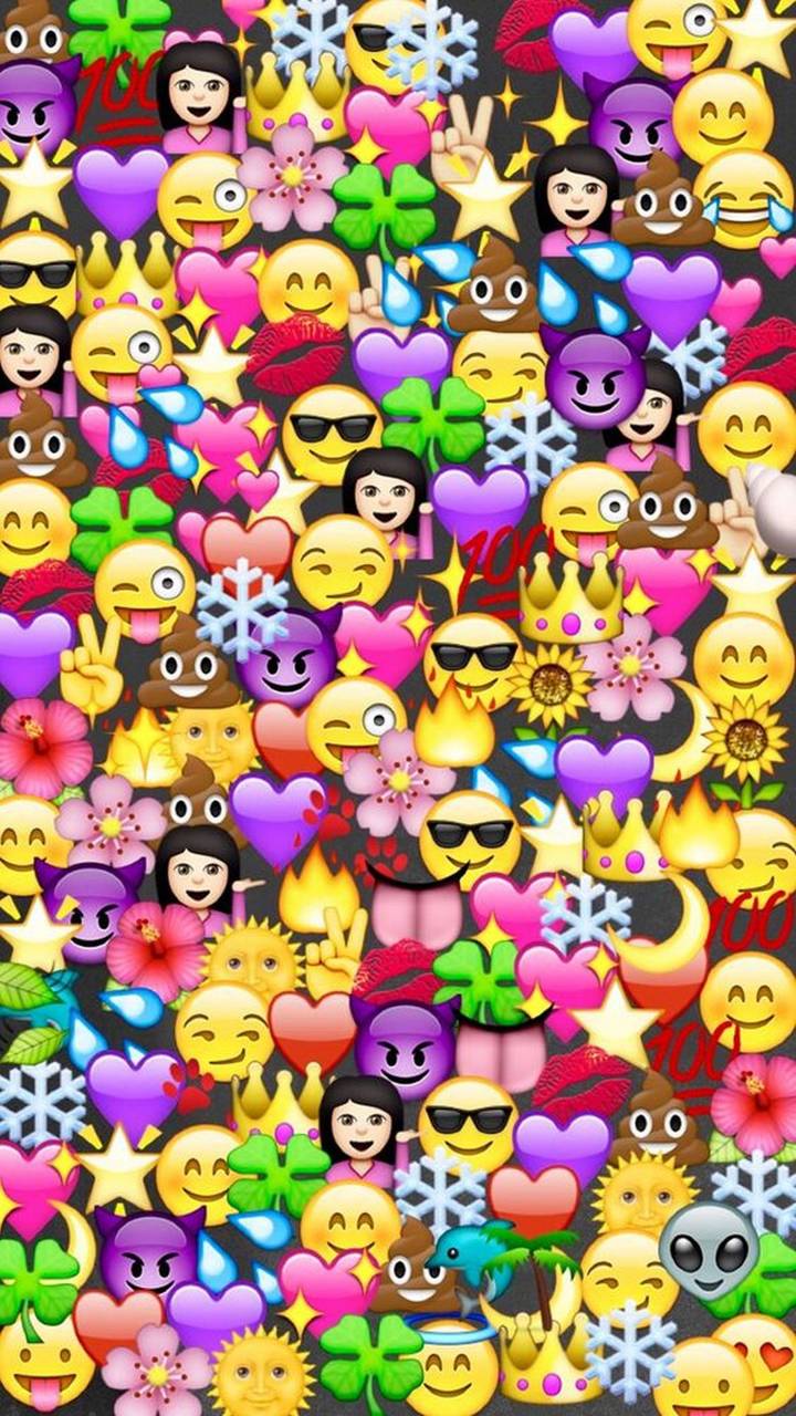 Download mobile wallpaper Colorful, Emoji, Humor for free.