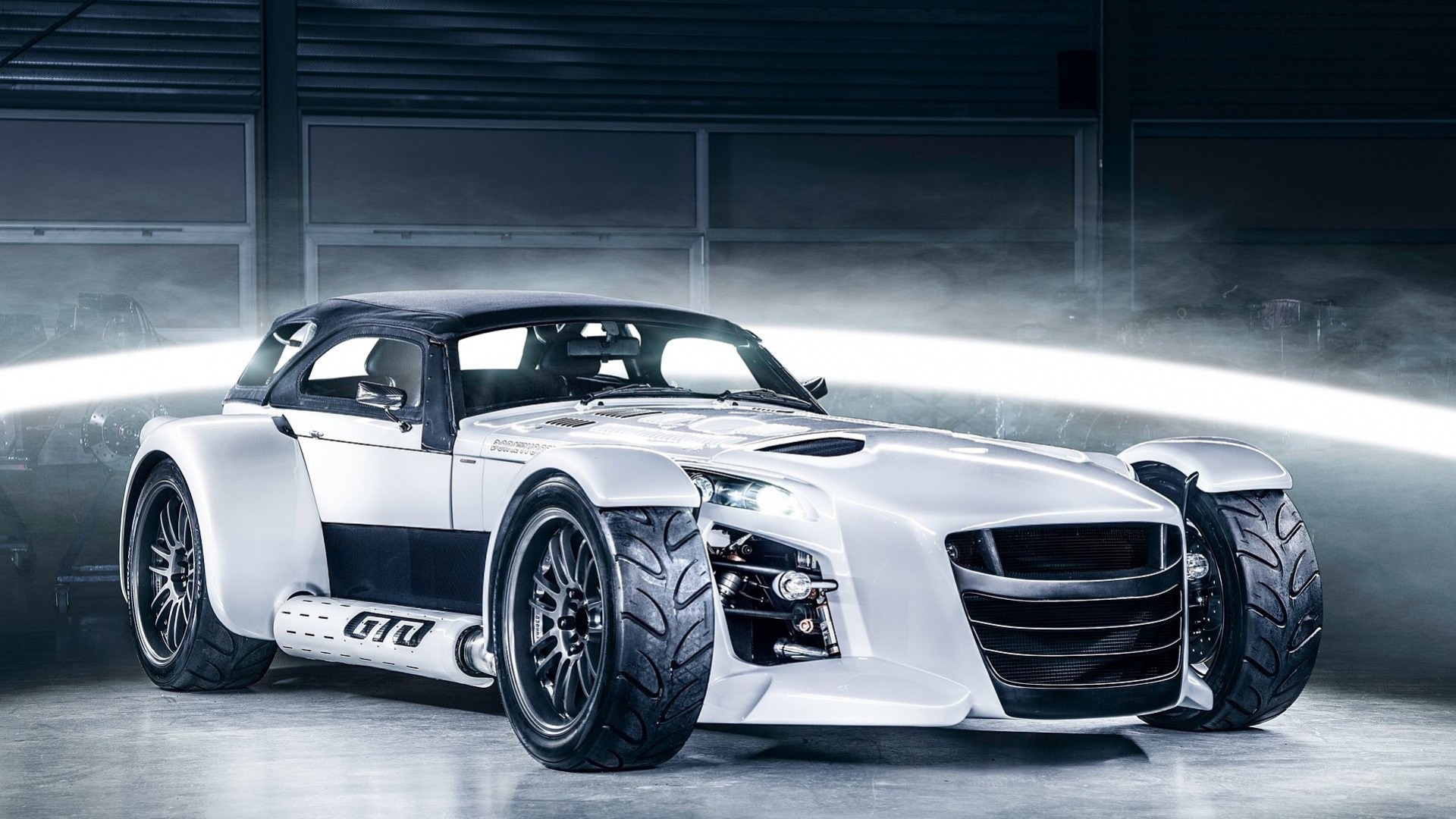 vehicles, donkervoort d8 gto, white car