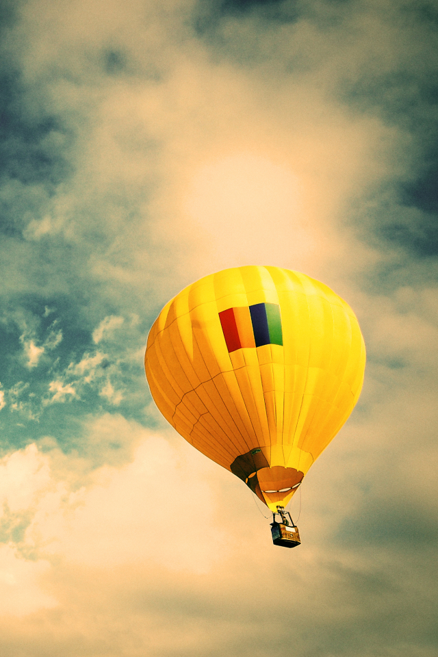 Handy-Wallpaper Wolke, Himmel, Fahrzeuge, Heißluftballon kostenlos herunterladen.