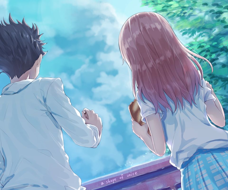 Téléchargez gratuitement l'image Animé, Shoko Nishimiya, Shoya Ishida, A Silent Voice sur le bureau de votre PC