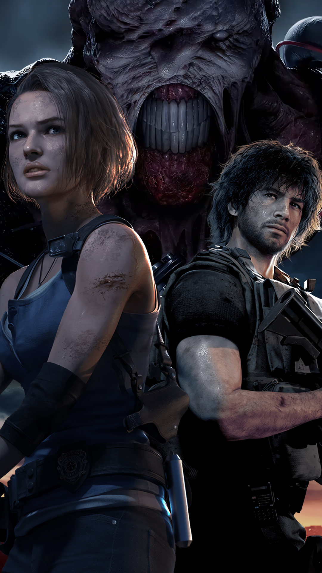 Handy-Wallpaper Resident Evil, Computerspiele, Resident Evil 3, Resident Evil 3 (2020) kostenlos herunterladen.