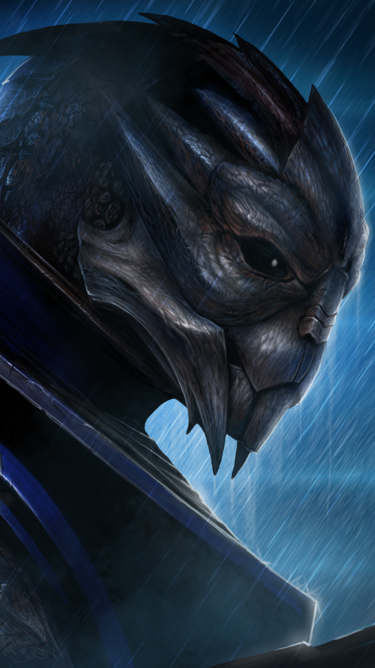 Handy-Wallpaper Mass Effect, Computerspiele, Garrus Vakarian kostenlos herunterladen.